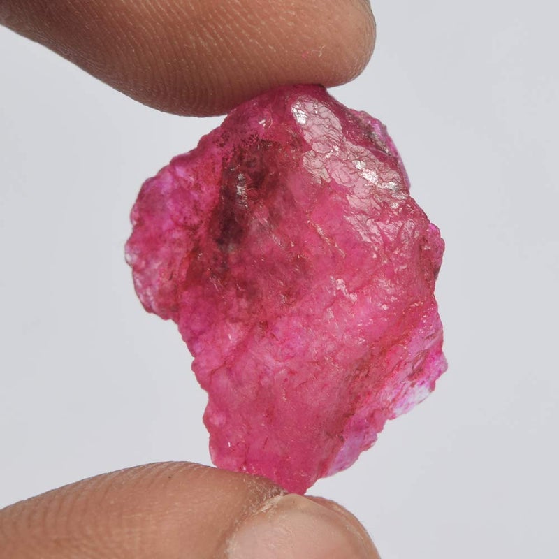 GEMHUB Natural Ruby 14.50 Ct Certified Raw Loose Stone Red Gemstone Jewelry Collector Quality - Image 2